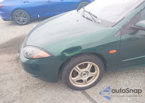 1999 Mercury Cougar V6 из США, поврежденный, VIN 1ZWFT61L7X5636286